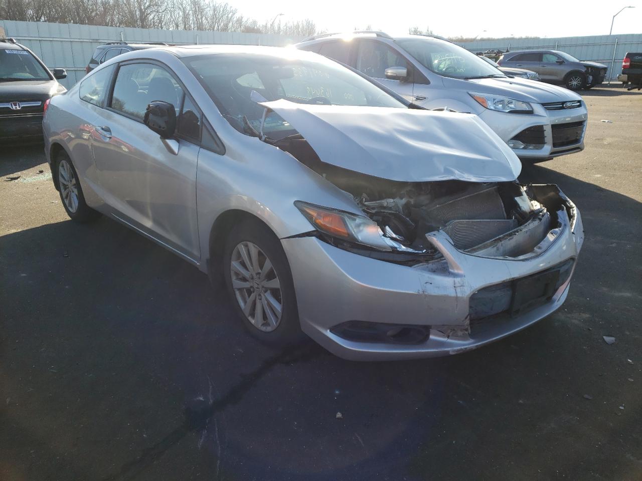 HONDA CIVIC EX 2012 with VIN 2HGFG3B84CH522013 - Photo from auction