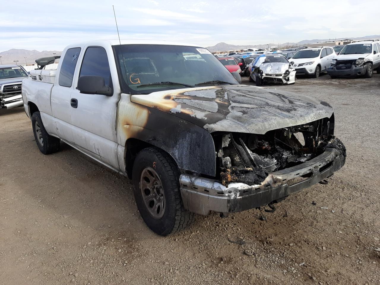 CHEVROLET SILVERADO 2005 with VIN 1GCEC19X45Z350799 - Photo from auction
