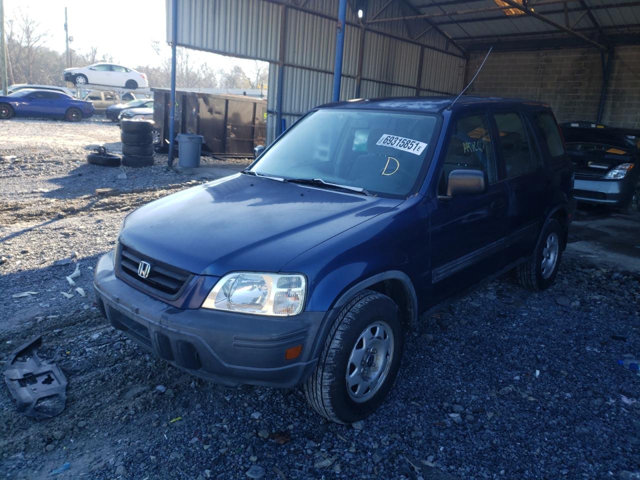 Photo 2 from auction – 1998 HONDA CR-V with VIN JHLRD2845WC008328
