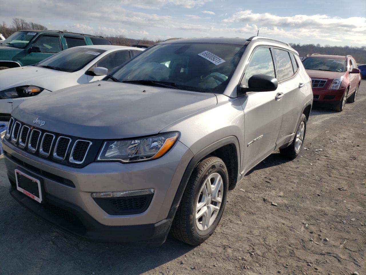 Photo 2 from auction – 2018 JEEP COMPASS SP with VIN 3C4NJCAB3JT240698