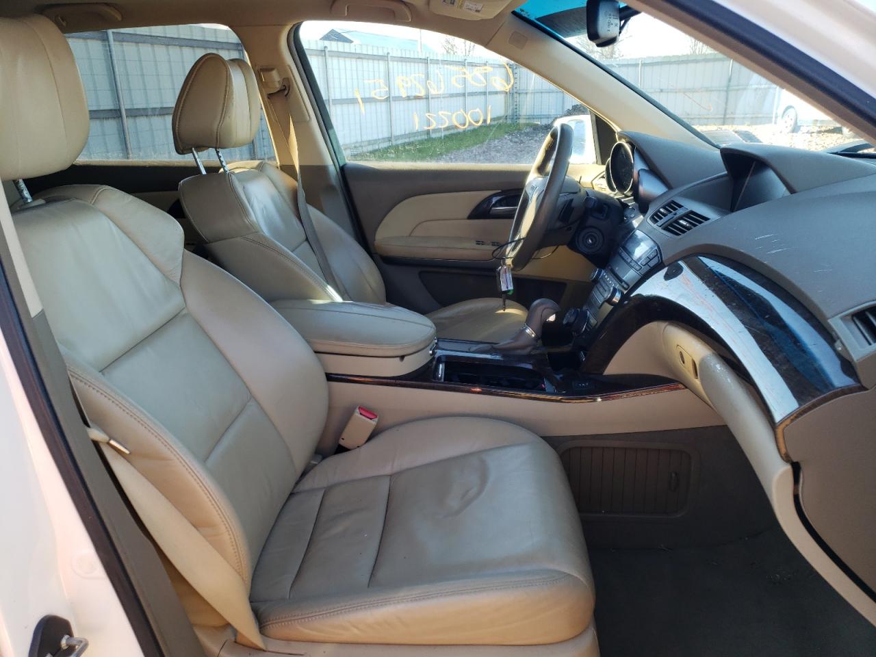 Photo 5 from auction – 2013 ACURA MDX TECHNO with VIN 2HNYD2H36DH515033