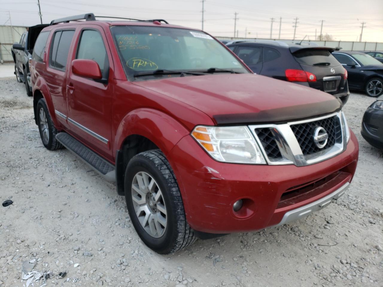 NISSAN PATHFINDER 2010 with VIN 5N1AR1NN2AC606058 - Photo from auction