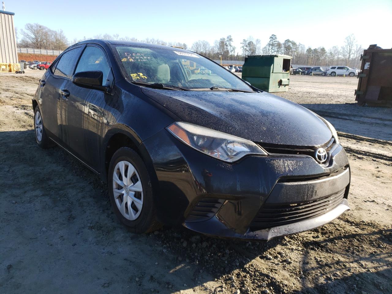 TOYOTA COROLLA L 2014 with VIN 2T1BURHE8EC045797 - Photo from auction
