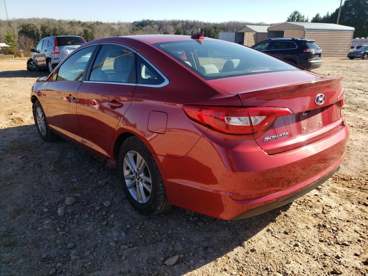 Photo 3 from auction – 2017 HYUNDAI SONATA SE with VIN 5NPE24AF7HH565077