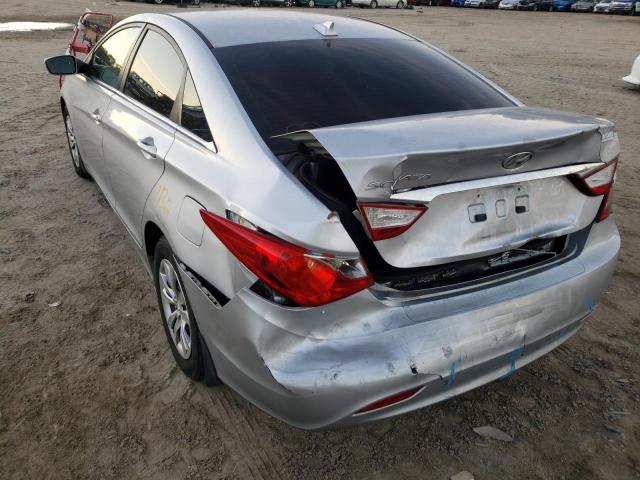 Photo 3 from auction – 2012 HYUNDAI SONATA GLS with VIN 5NPEB4AC6CH360008