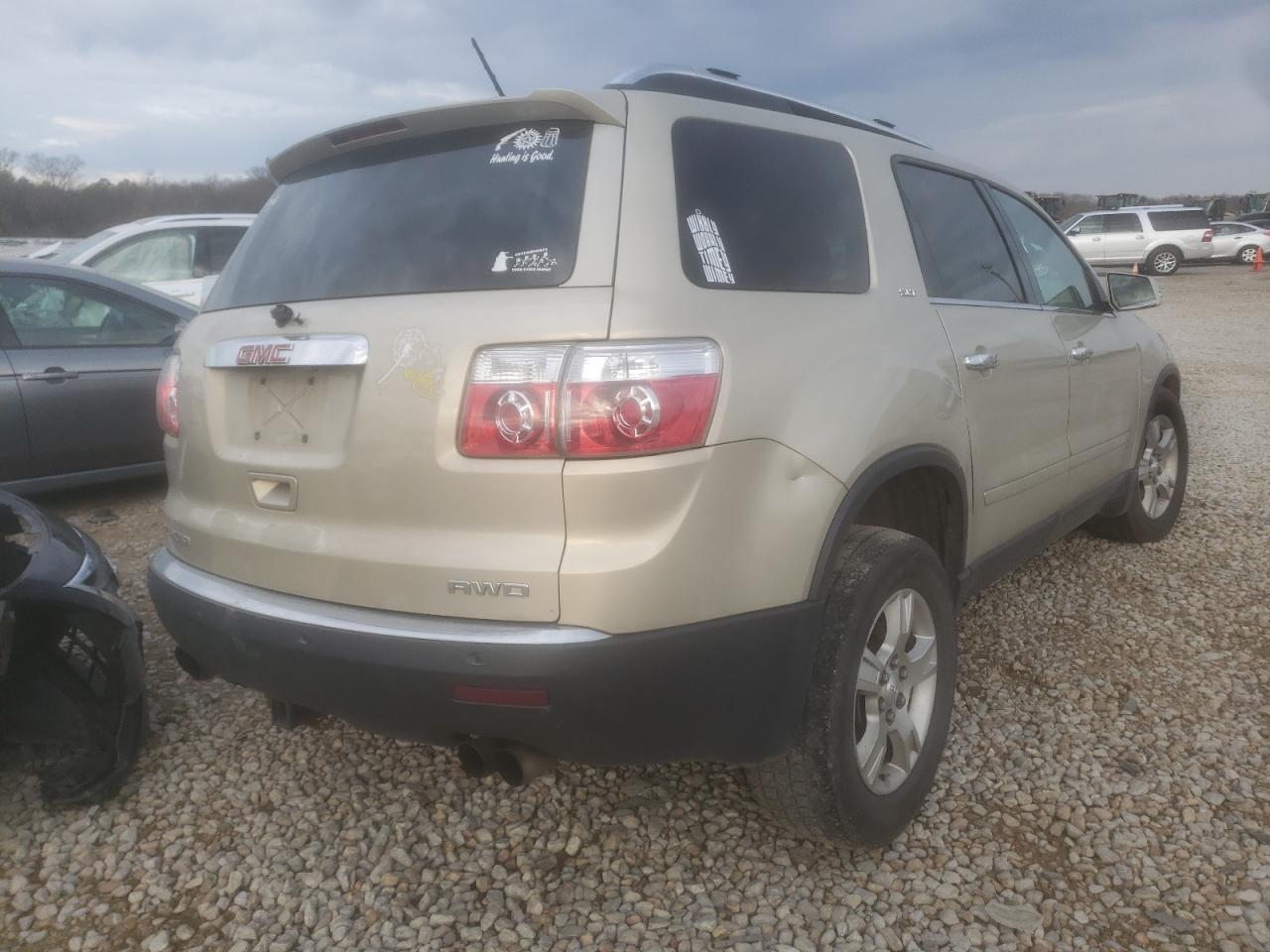 Photo 4 from auction – 2009 GMC ACADIA SLT with VIN 1GKEV23D79J173429