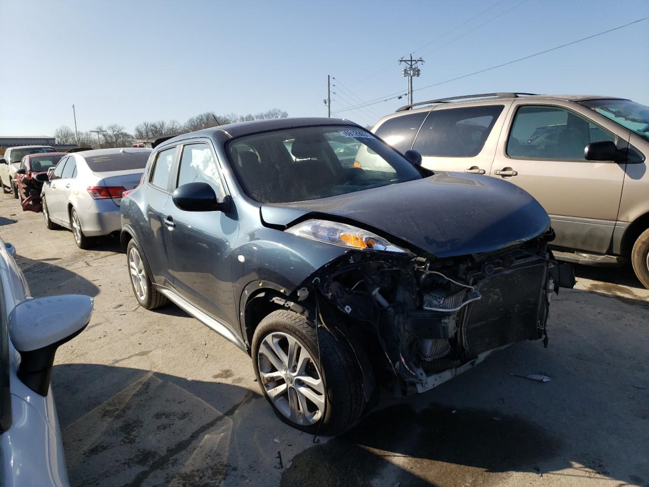 NISSAN JUKE S 2013 with VIN JN8AF5MR1DT216246 - Photo from auction