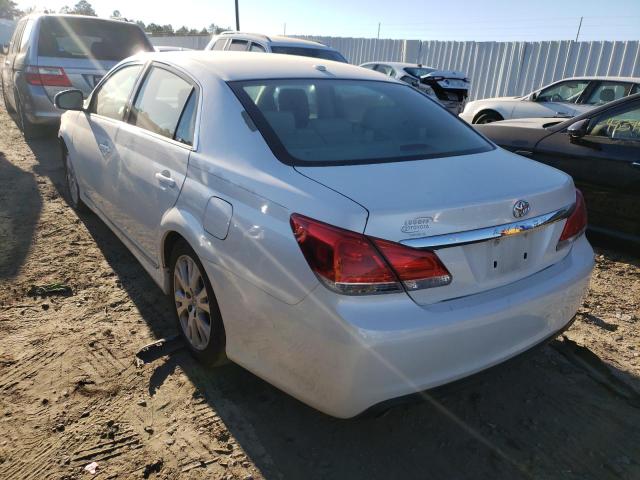 Photo 3 from auction – 2011 TOYOTA AVALON BAS with VIN 4T1BK3DB3BU406636