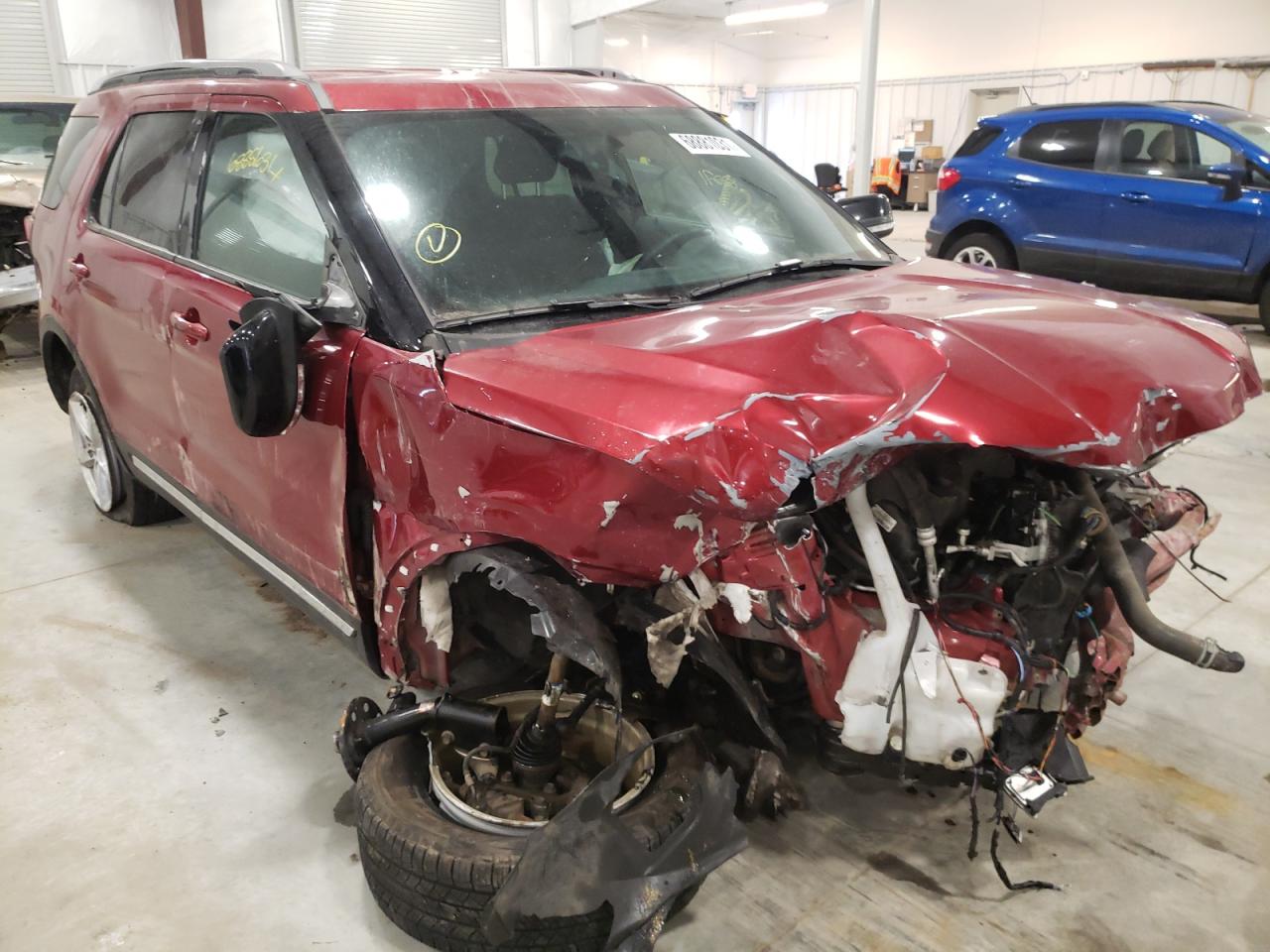 FORD EXPLORER X 2017 with VIN 1FM5K8D81HGD81094 - Photo from auction