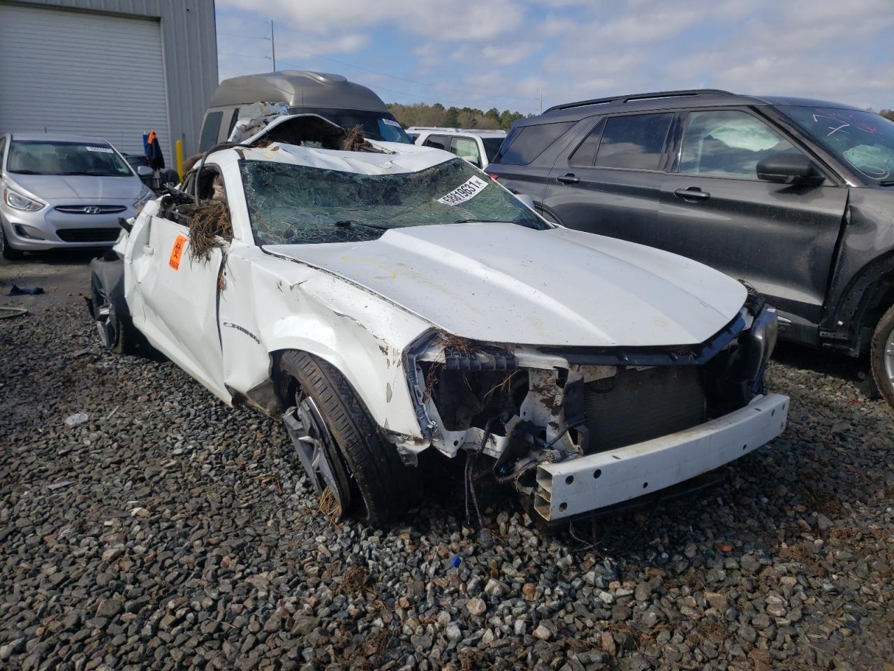 CHEVROLET CAMARO SS 2010 with VIN 2G1FK1EJ2A9166824 - Photo from auction