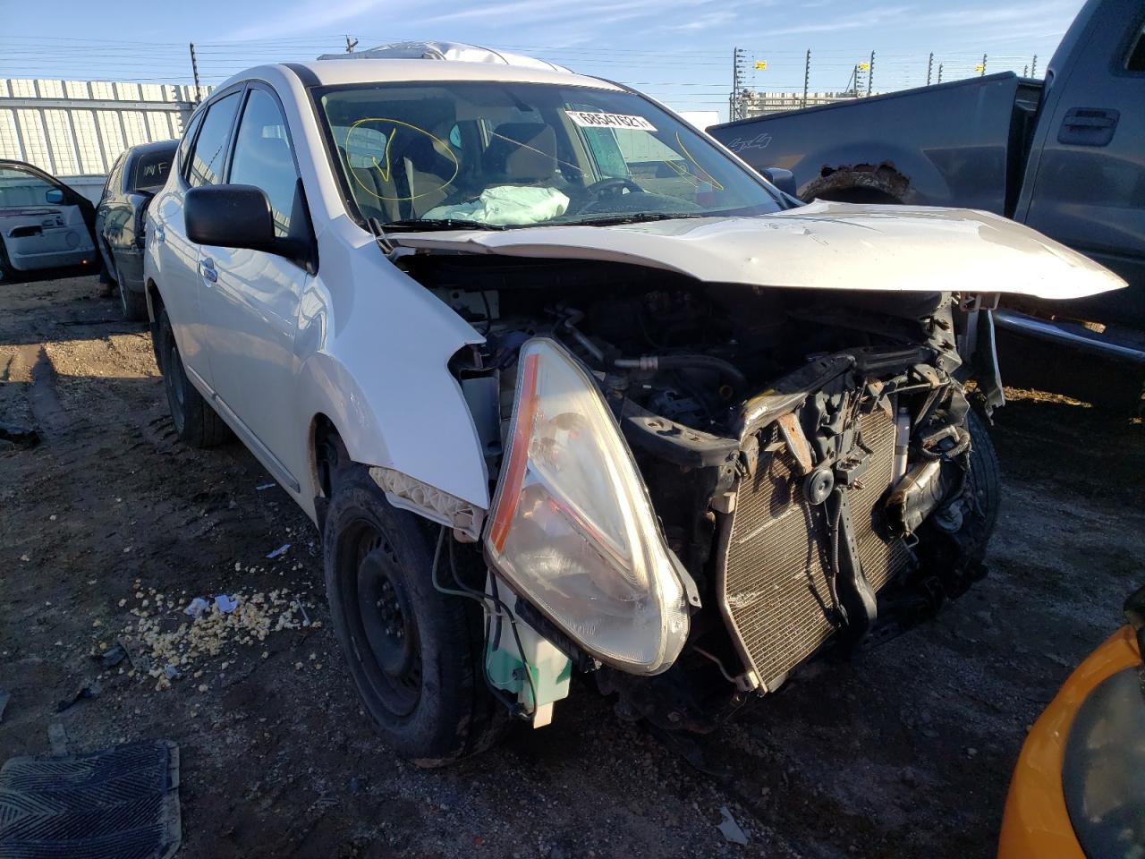 NISSAN ROGUE S 2012 with VIN JN8AS5MT5CW288099 - Photo from auction