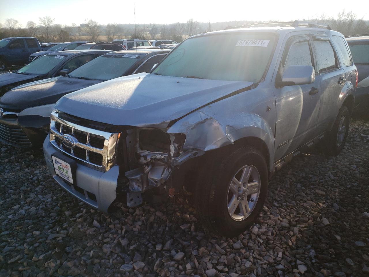 Photo 2 from auction – 2008 FORD ESCAPE HEV with VIN 1FMCU49H28KC13500