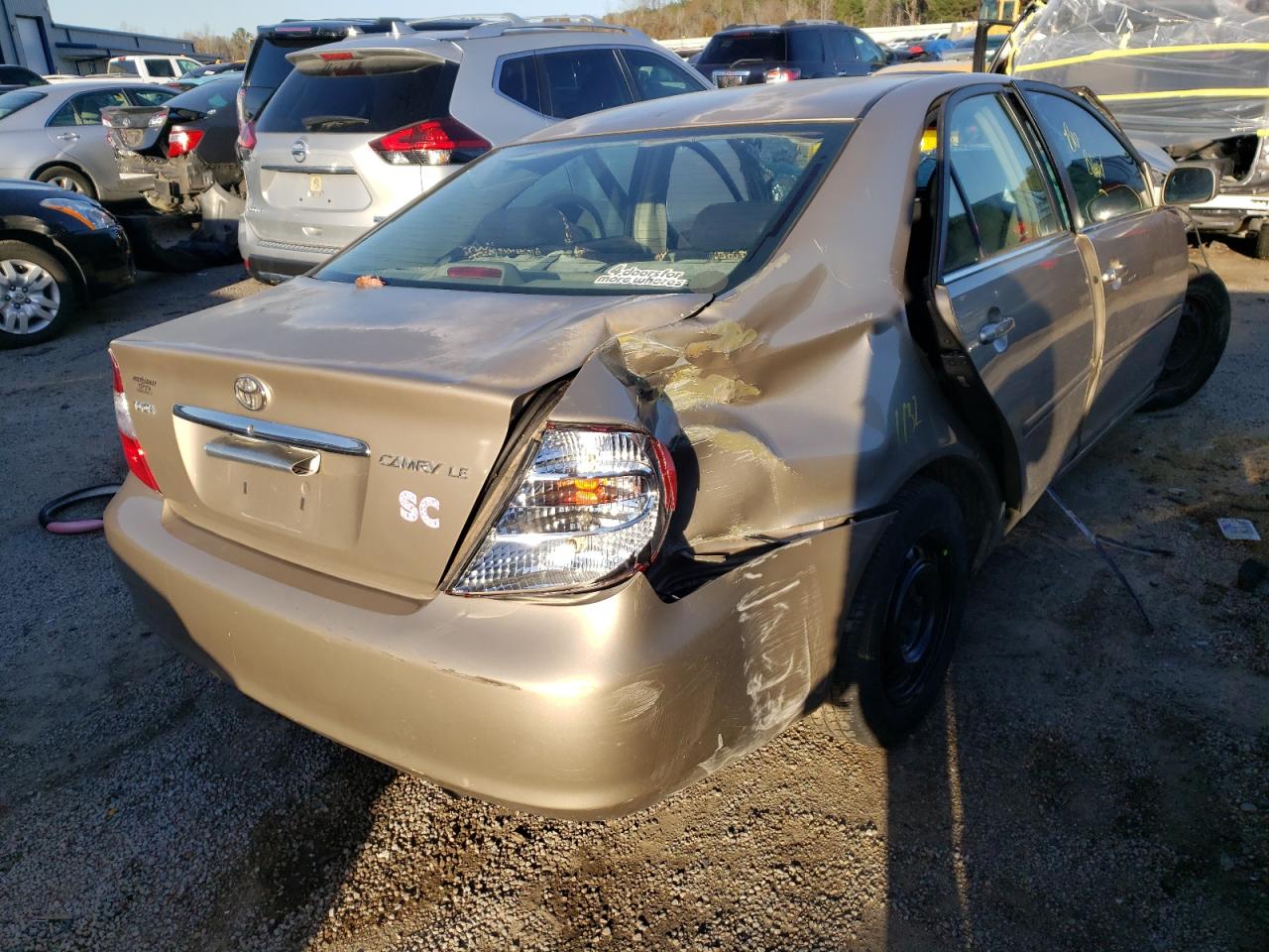 Photo 4 from auction – 2002 TOYOTA CAMRY LE with VIN 4T1BE32K22U071623