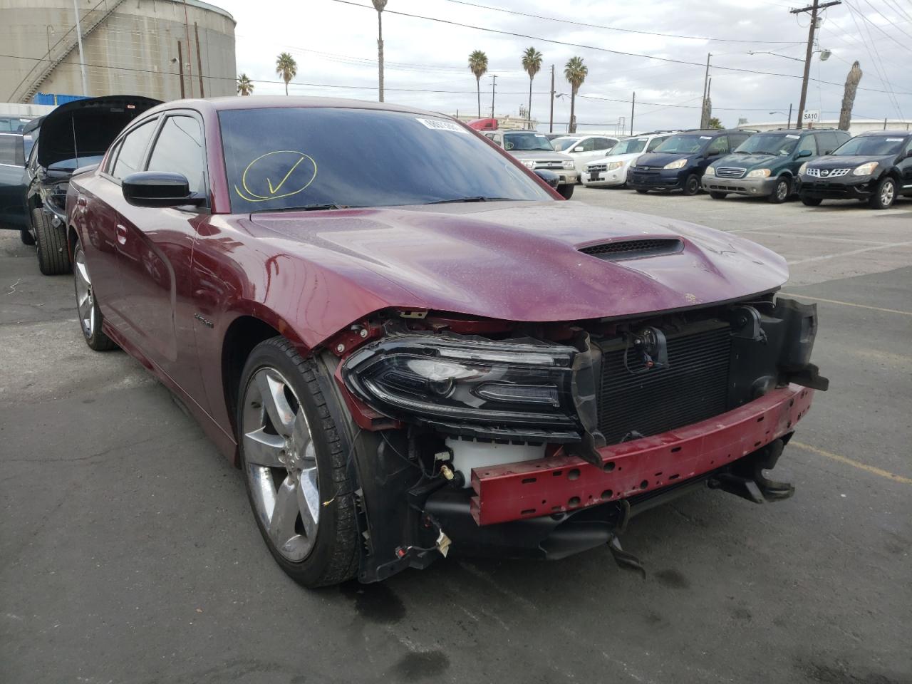 Photo 1 from auction – 2020 DODGE CHARGER R/ with VIN 2C3CDXCT6LH197695