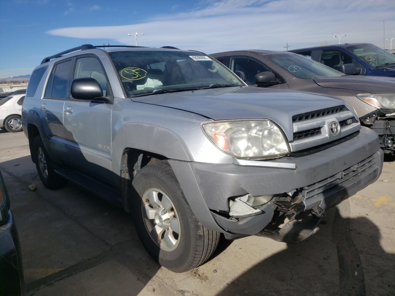 TOYOTA 4RUNNER SR 2003 with VIN JTEBT14RX30003745 - Photo from auction