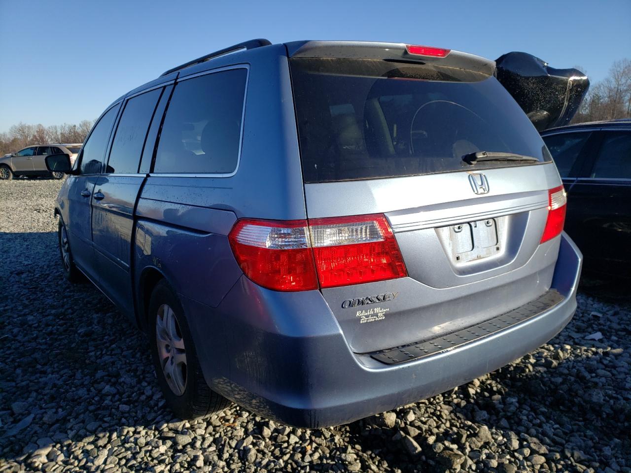 Photo 3 from auction – 2007 HONDA ODYSSEY EX with VIN 5FNRL38767B117966