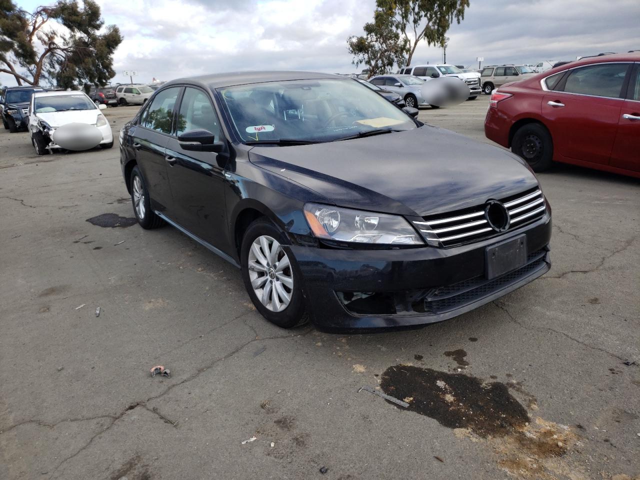 Photo 1 from auction – 2015 VOLKSWAGEN PASSAT S with VIN 1VWAT7A39FC009605