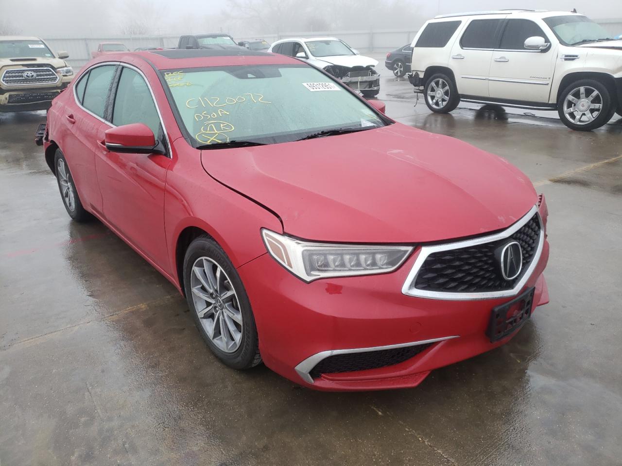 ACURA TLX 2018 with VIN 19UUB1F31JA000878 - Photo from auction