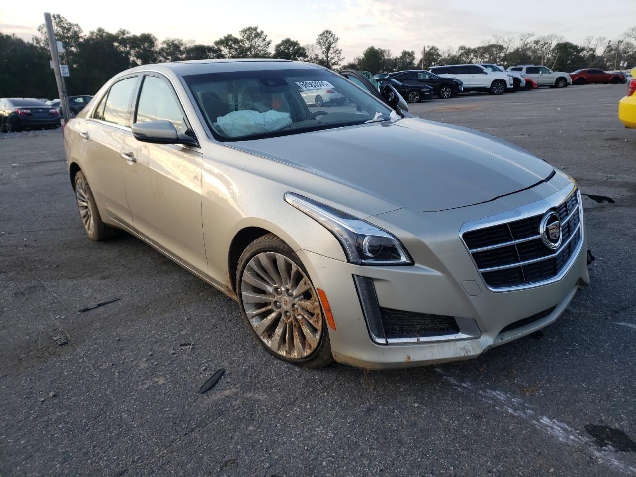 CADILLAC CTS LUXURY 2014 with VIN 1G6AX5S3XE0123402 - Photo from auction
