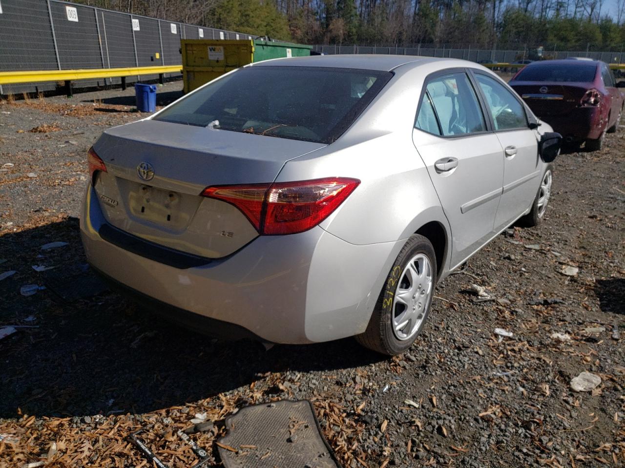 Photo 4 from auction – 2017 TOYOTA COROLLA L with VIN 2T1BURHEXHC920821