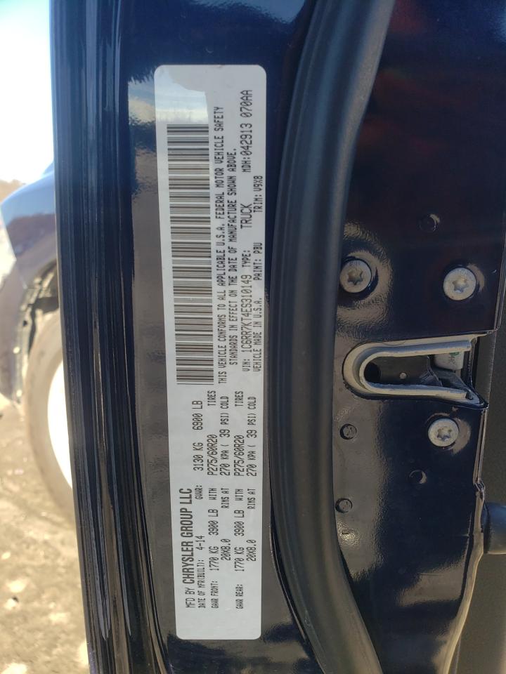 Photo 10 from auction – 2014 RAM 1500 ST with VIN 1C6RR7KT4ES310149