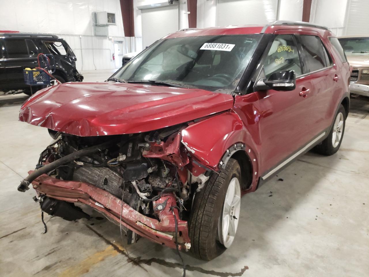 Photo 2 from auction – 2017 FORD EXPLORER X with VIN 1FM5K8D81HGD81094
