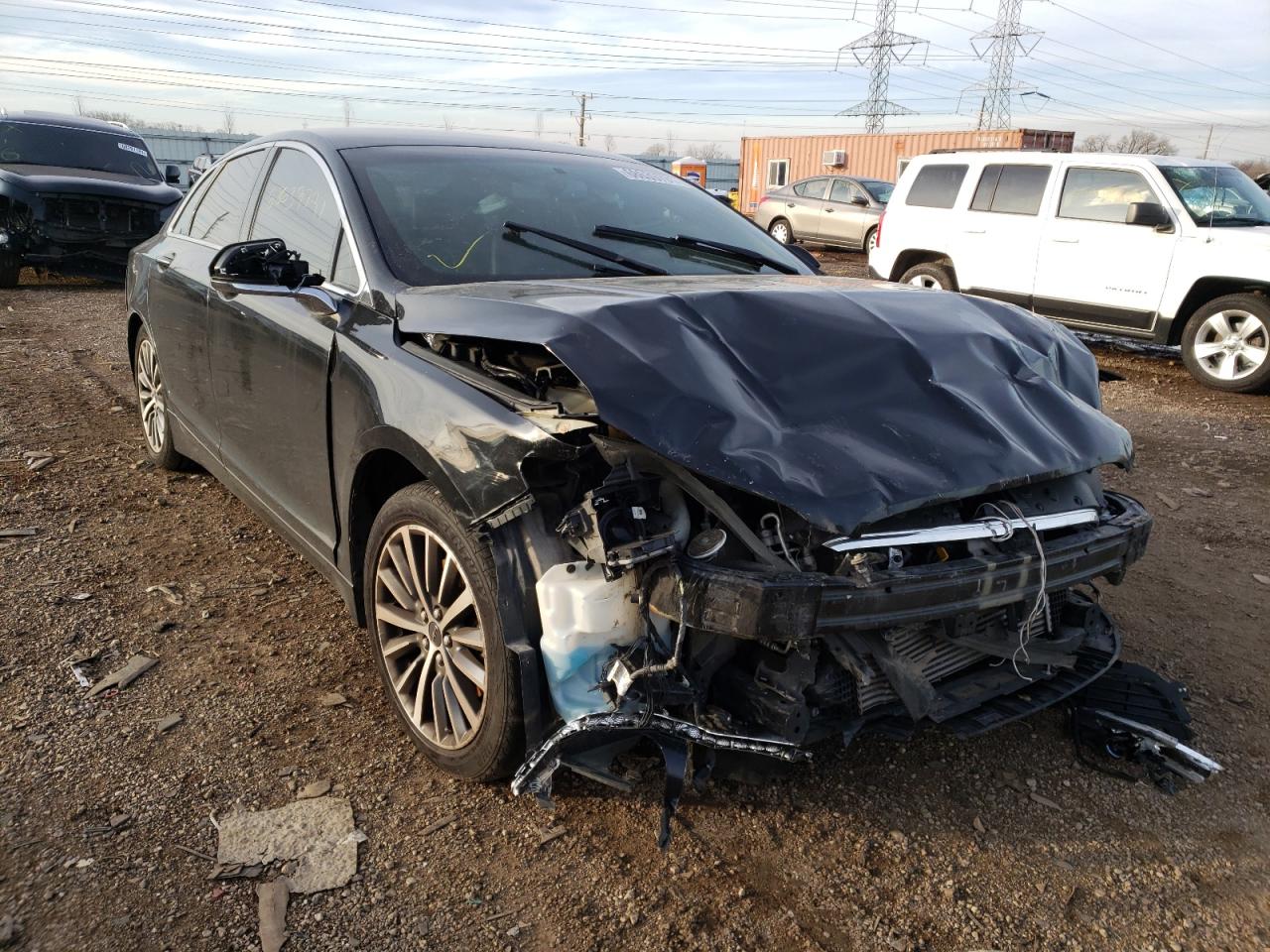 LINCOLN MKZ PREMIE 2017 with VIN 3LN6L5A91HR636770 - Photo from auction