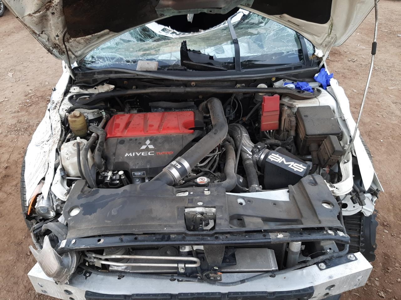 Photo 7 from auction – 2011 MITSUBISHI LANCER EVO with VIN JA32W8FV0BU007789