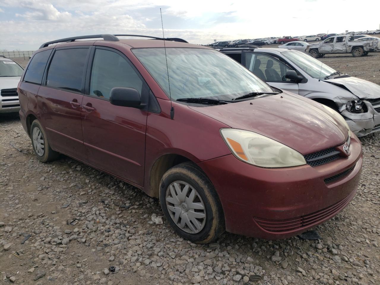 TOYOTA SIENNA CE 2005 with VIN 5TDZA23C95S289177 - Photo from auction