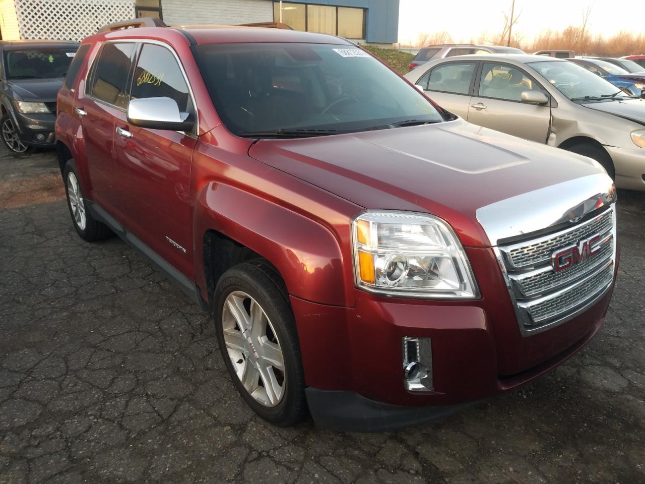 GMC TERRAIN SL 2012 with VIN 2GKFLVEK6C6211776 - Photo from auction
