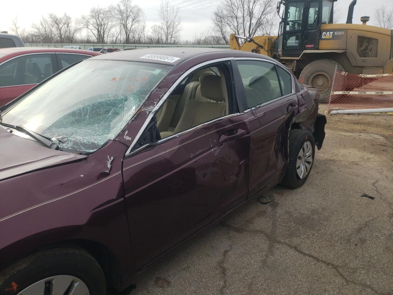 Photo 9 from auction – 2011 HONDA ACCORD LX with VIN 1HGCP2E33BA013024
