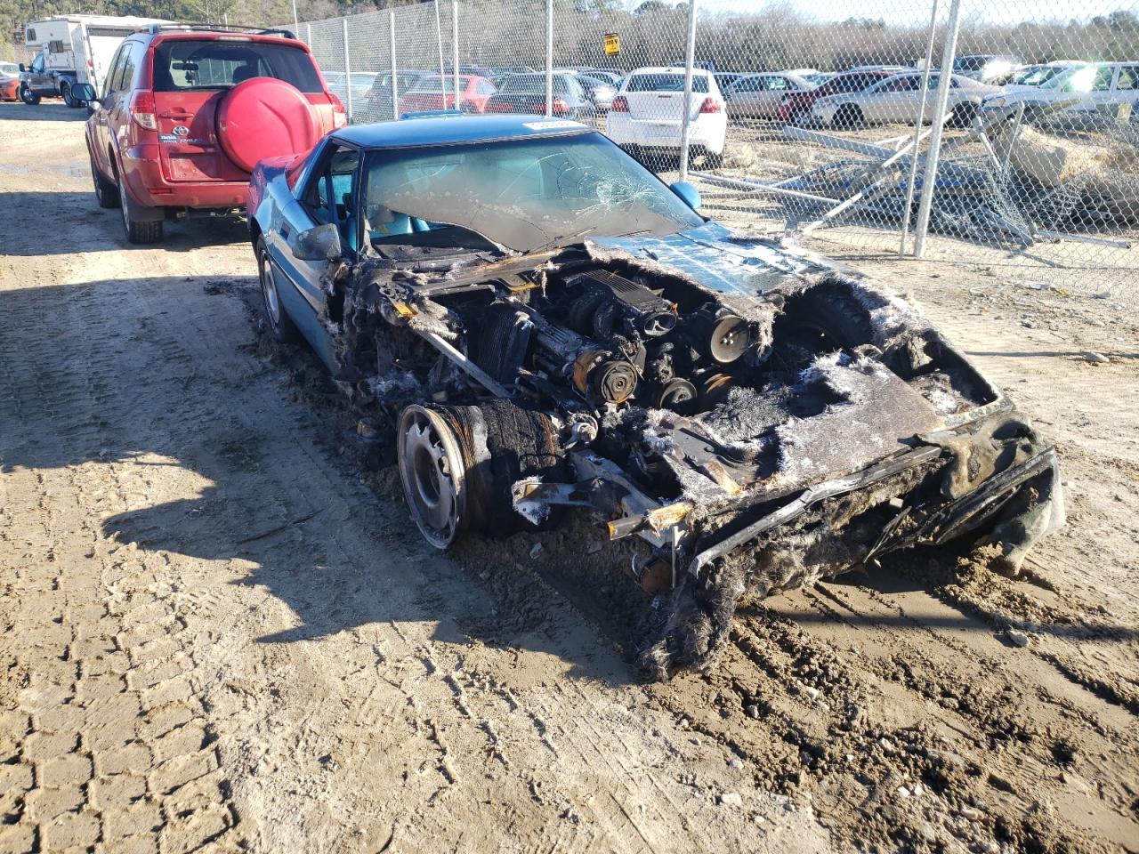 CHEVROLET CORVETTE 1986 with VIN 1G1YY0786G5123024 - Photo from auction