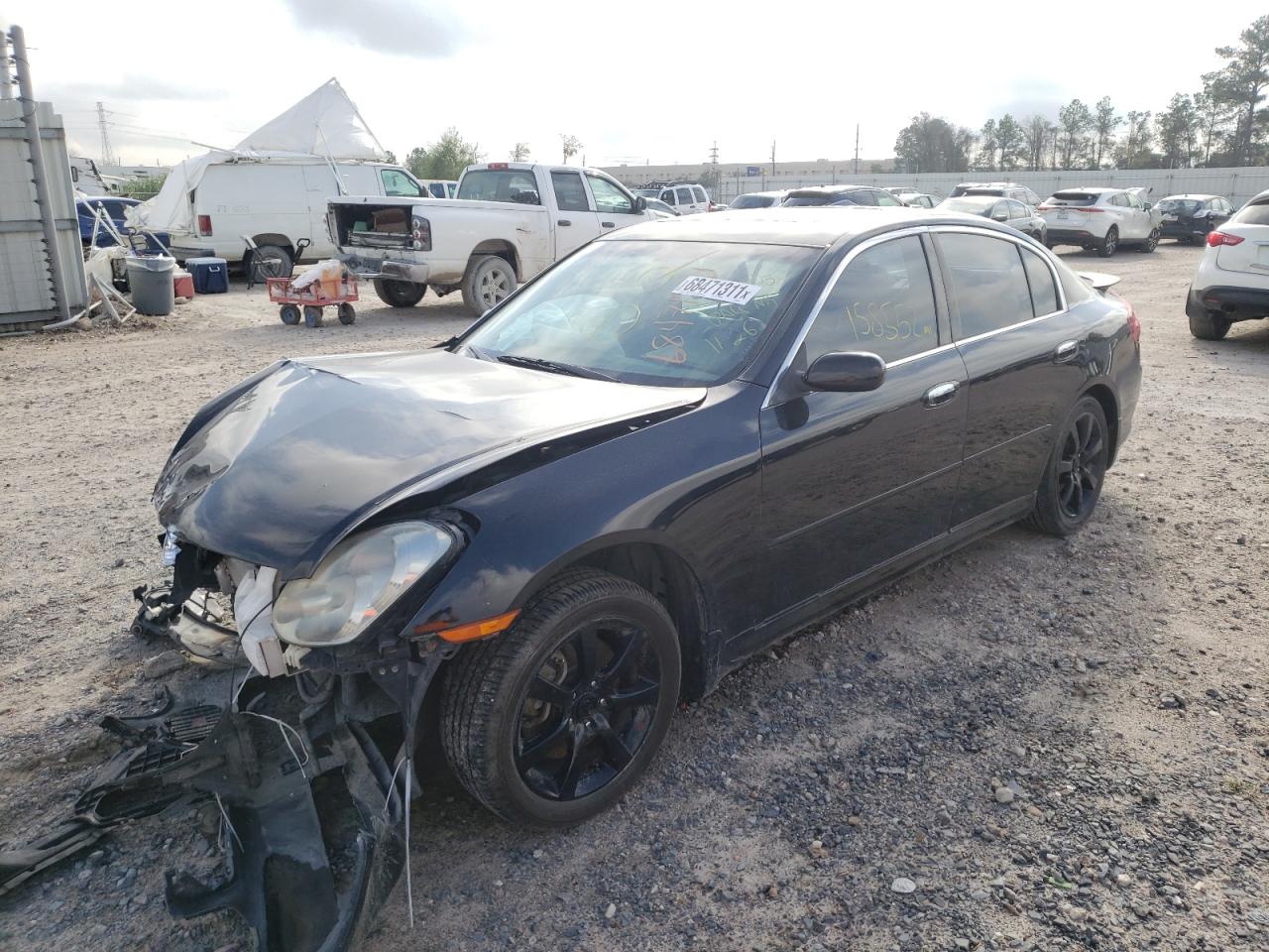 Photo 2 from auction – 2006 INFINITI G35 with VIN JNKCV51F86M607486