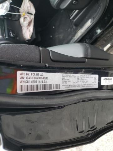 Photo 10 from auction – 2021 JEEP GRAND CHER with VIN 1C4RJEBG4MC680646