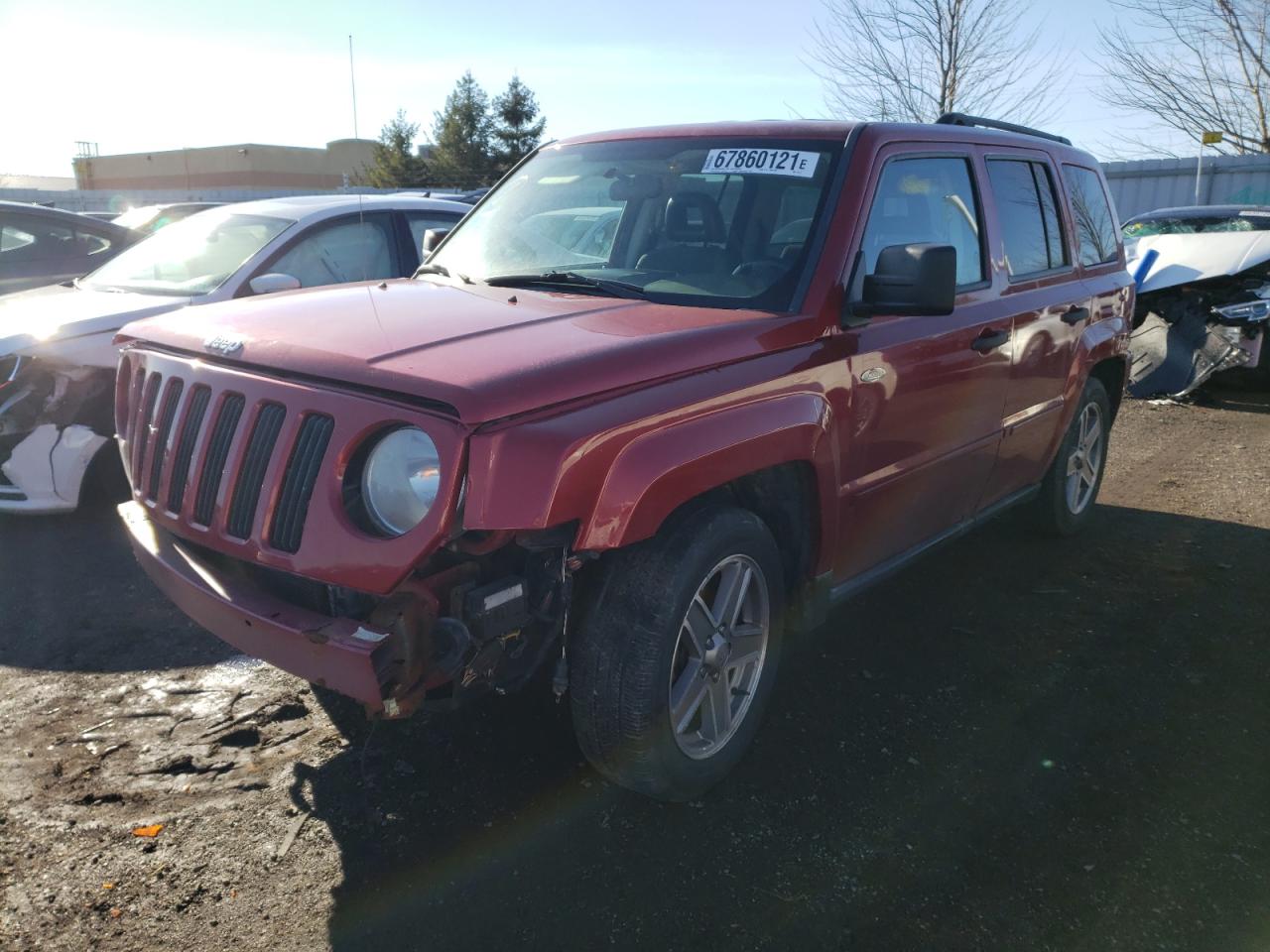 Photo 2 from auction – 2008 JEEP PATRIOT SP with VIN 1J8FF28W38D707121
