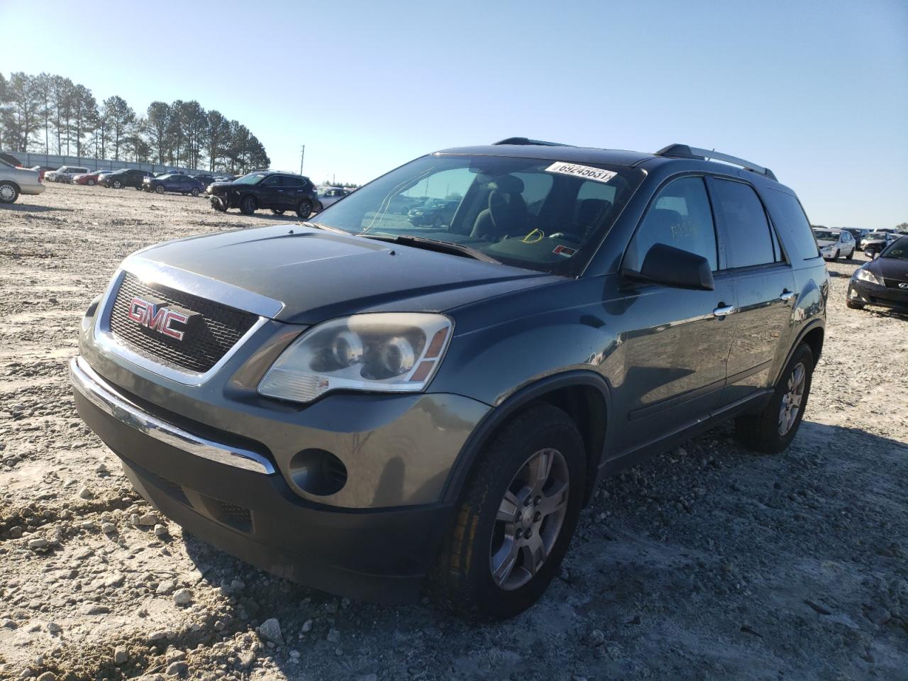 Photo 2 from auction – 2011 GMC ACADIA SLE with VIN 1GKKRNED7BJ243068