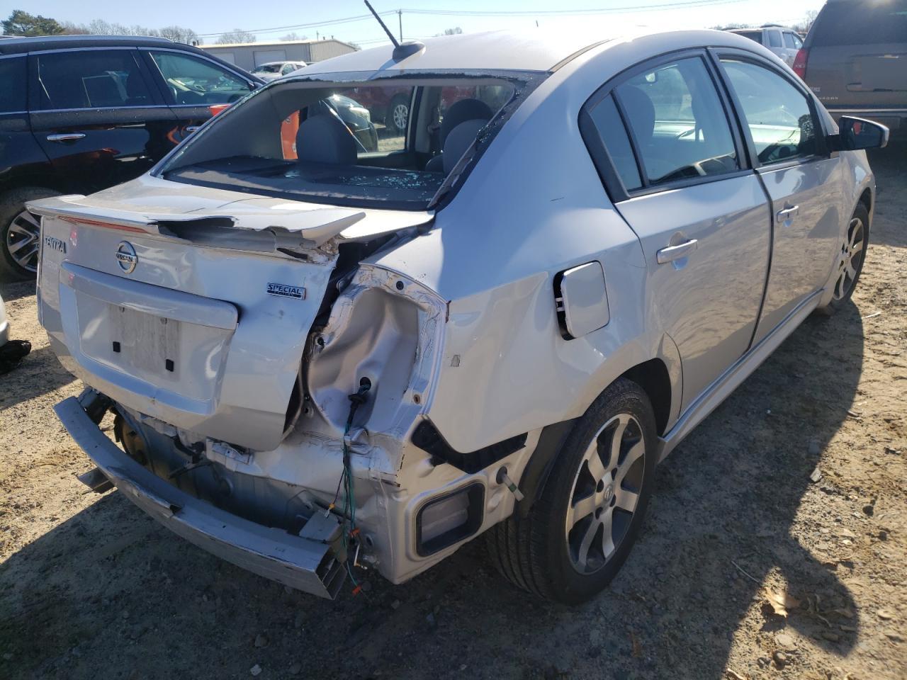 Photo 4 from auction – 2012 NISSAN SENTRA with VIN 3N1AB6APXCL648758