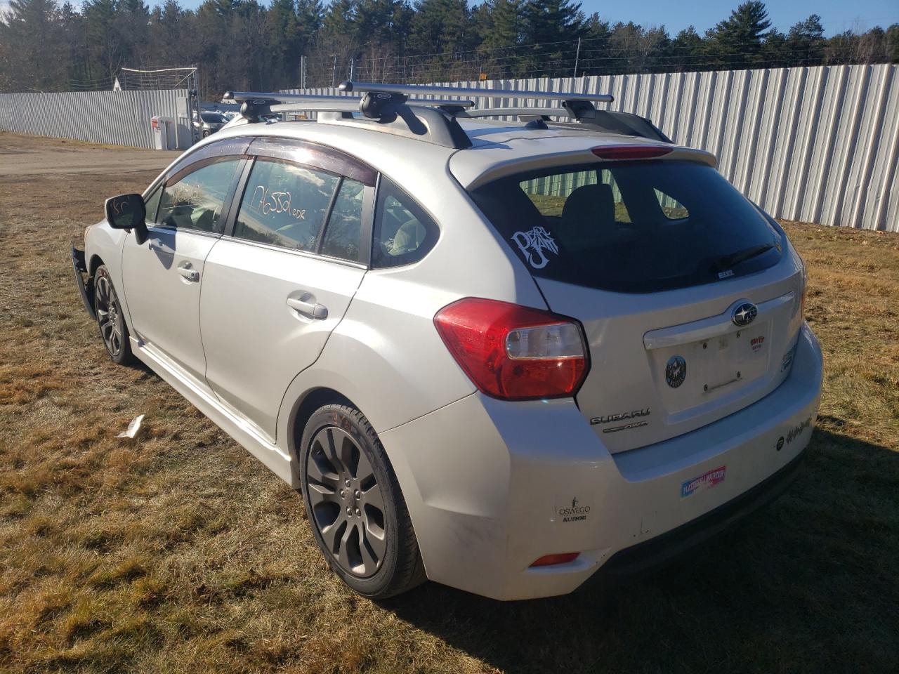Photo 3 from auction – 2012 SUBARU IMPREZA SP with VIN JF1GPAL64CH229387