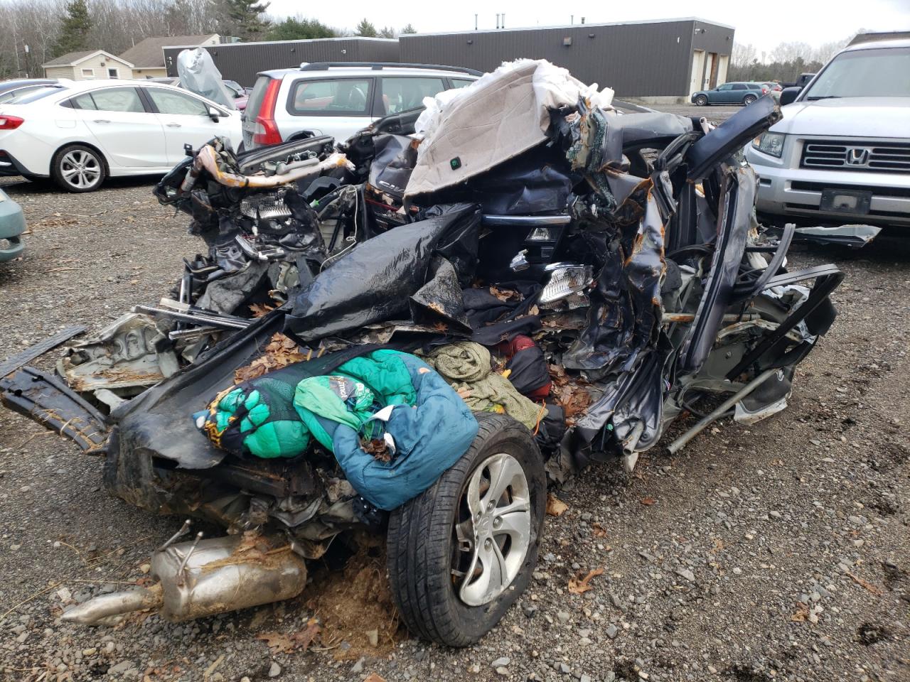 Photo 4 from auction – 2015 HONDA CIVIC LX with VIN 19XFB2F59FE257712