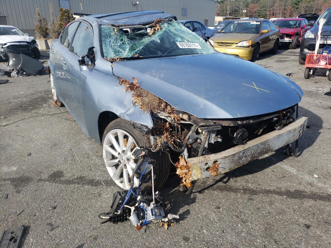 LEXUS IS 250 2009 with VIN JTHCK262892030536 - Photo from auction