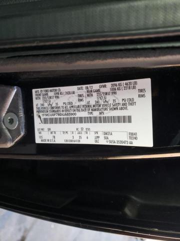 Photo 10 from auction – 2013 FORD ESCAPE XLT with VIN 1FMCU0F78DUA85900