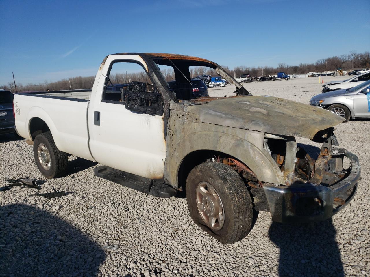 FORD F250 SUPER 2014 with VIN 1FTBF2B68EEA84633 - Photo from auction