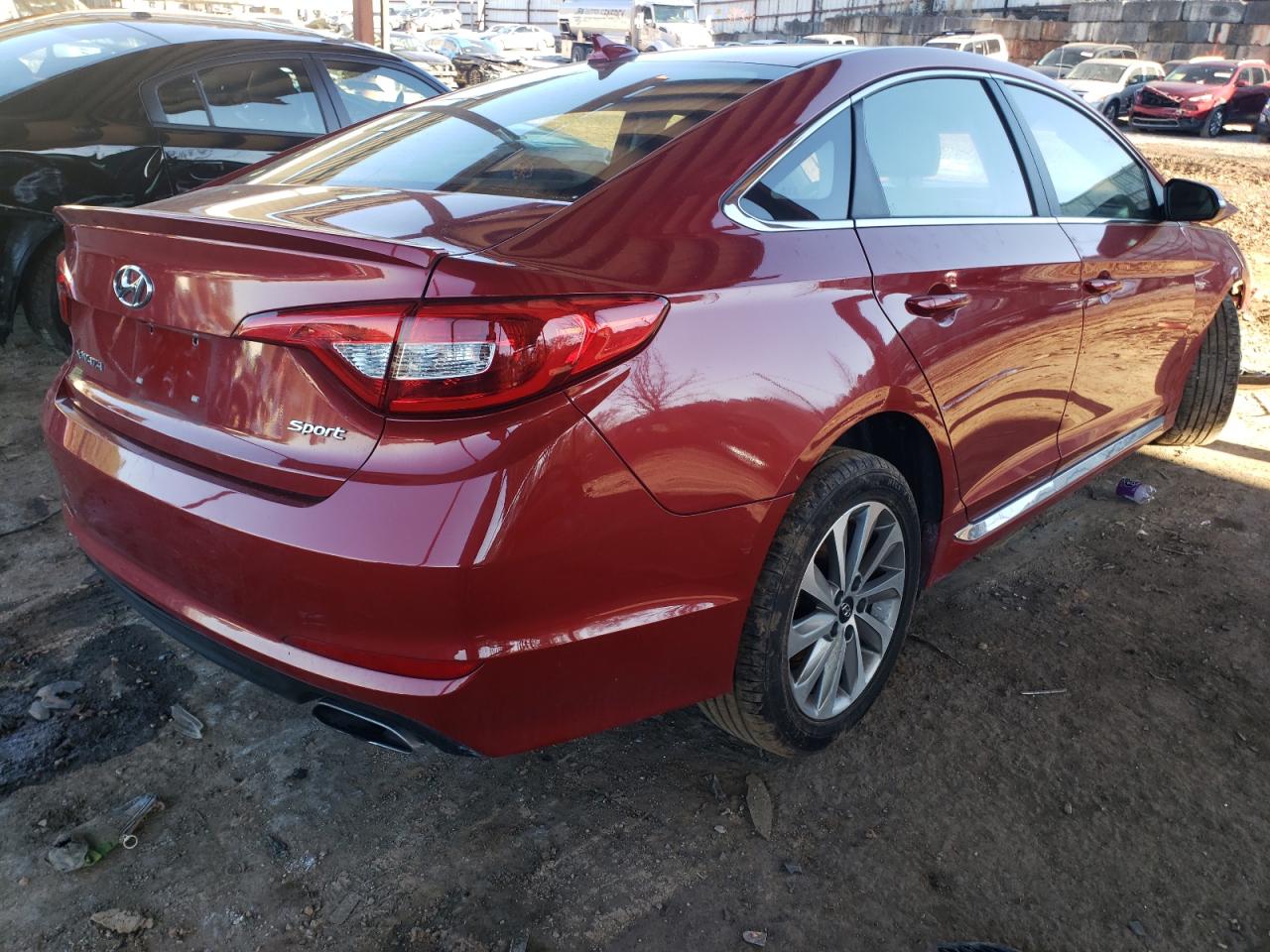 Photo 4 from auction – 2017 HYUNDAI SONATA SPO with VIN 5NPE34AF0HH591467
