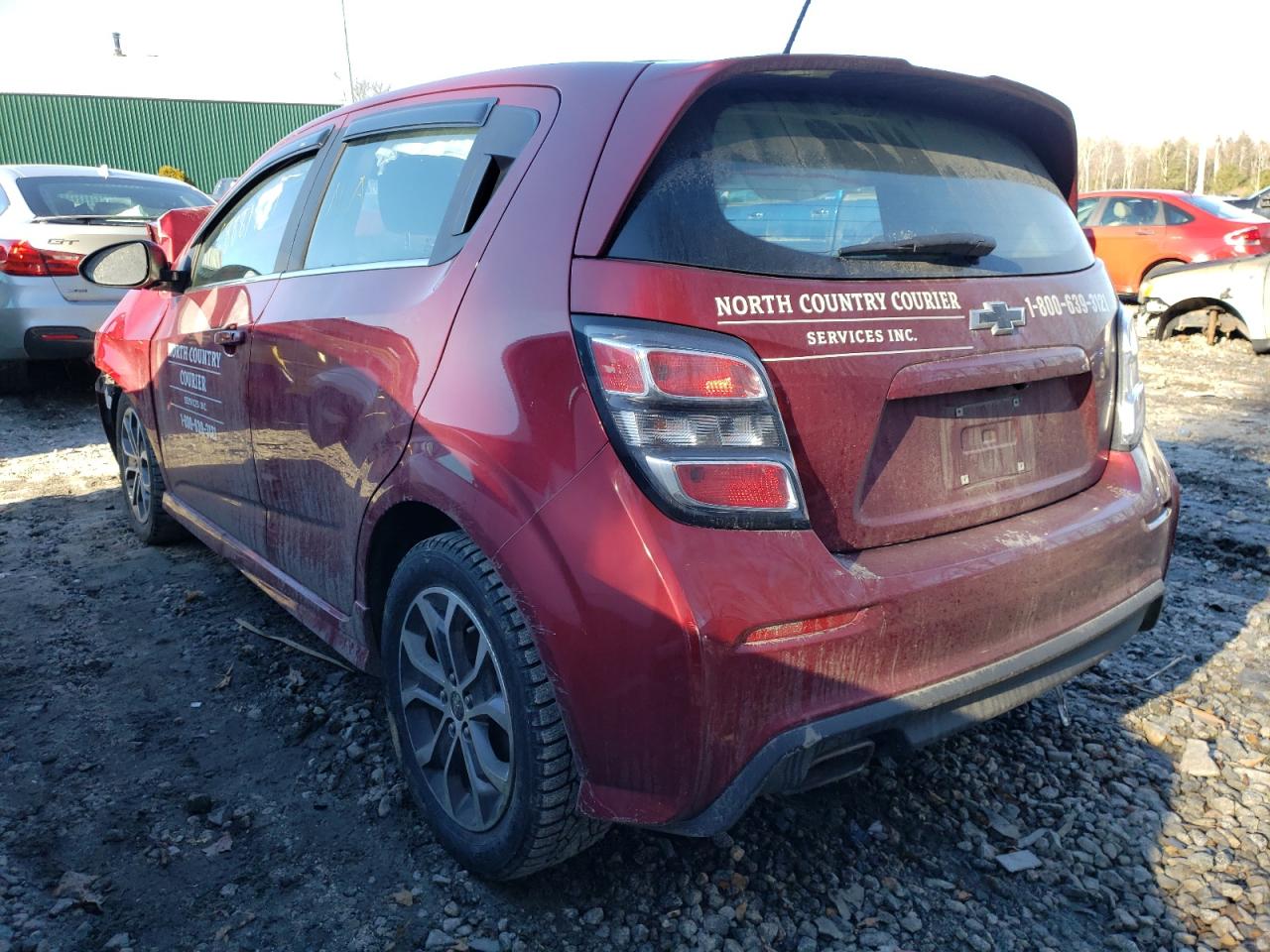 Photo 3 from auction – 2020 CHEVROLET SONIC LT with VIN 1G1JD6SB5L4137502