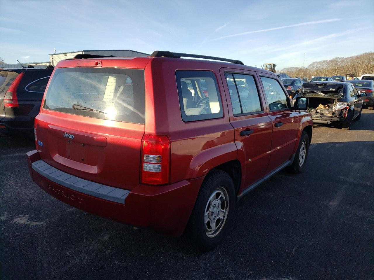 Photo 4 from auction – 2007 JEEP PATRIOT SP with VIN 1J8FF28W87D409338
