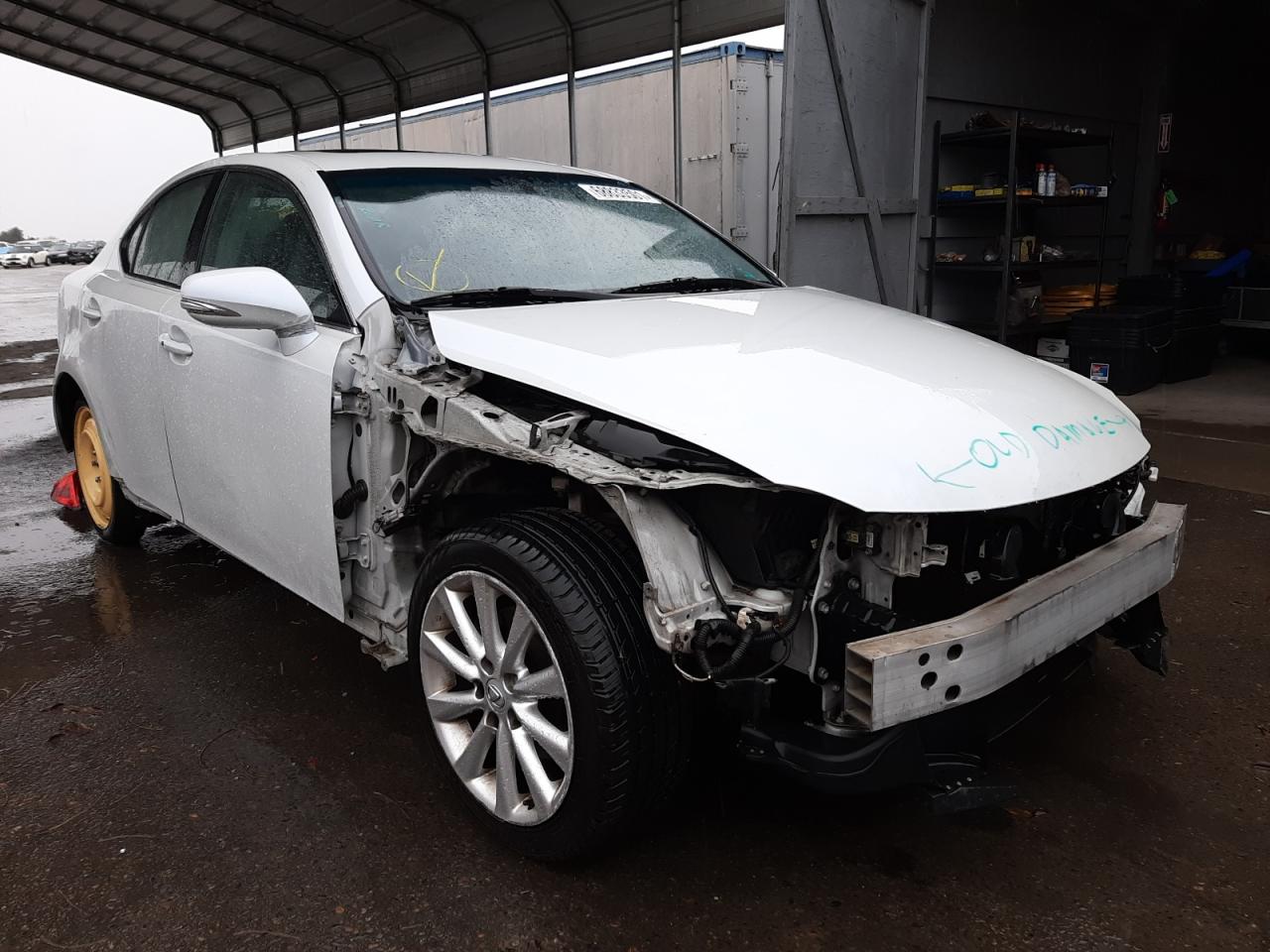LEXUS IS 250 2009 with VIN JTHBK262595087240 - Photo from auction