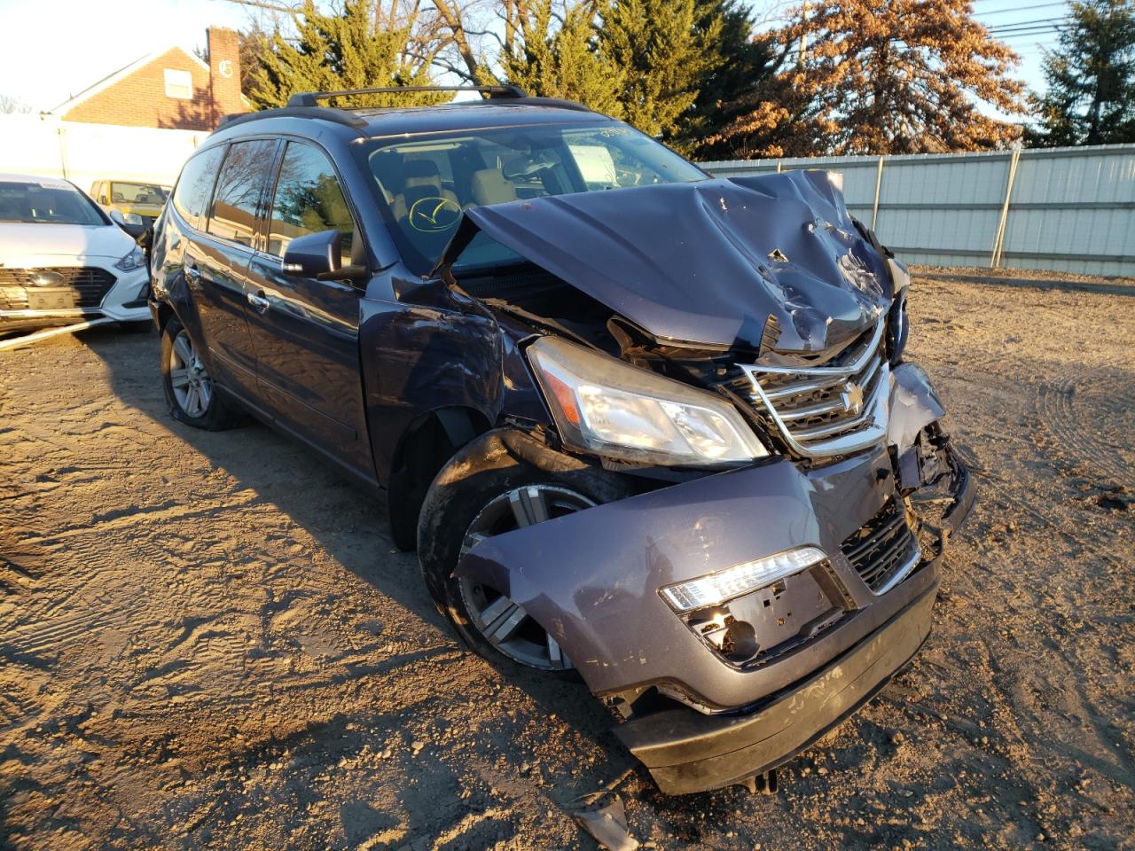 CHEVROLET TRAVERSE L 2014 with VIN 1GNKRGKD2EJ126103 - Photo from auction