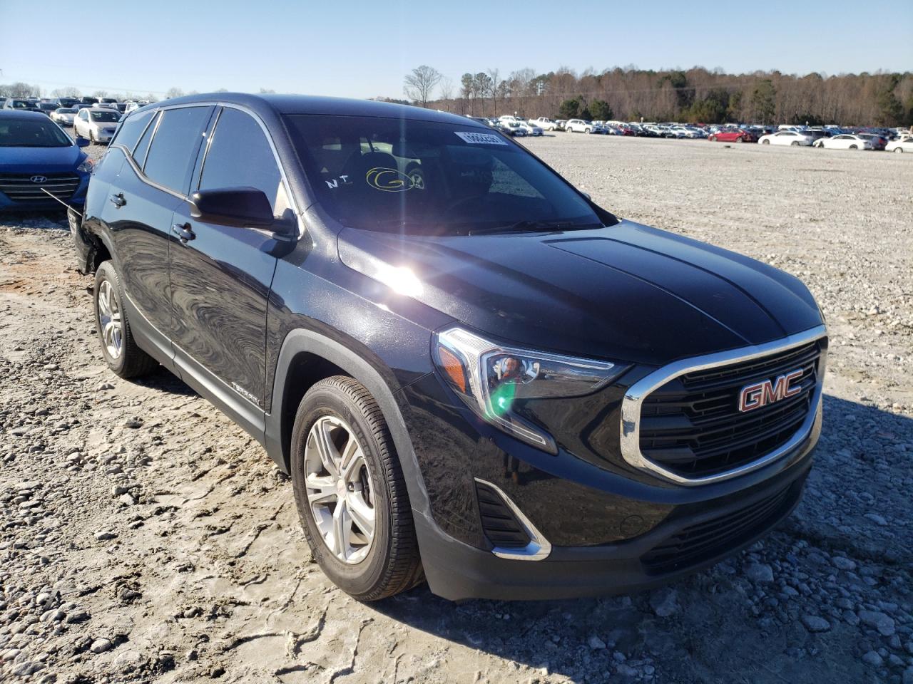 Photo 1 from auction – 2018 GMC TERRAIN SL with VIN 3GKALMEV7JL407619