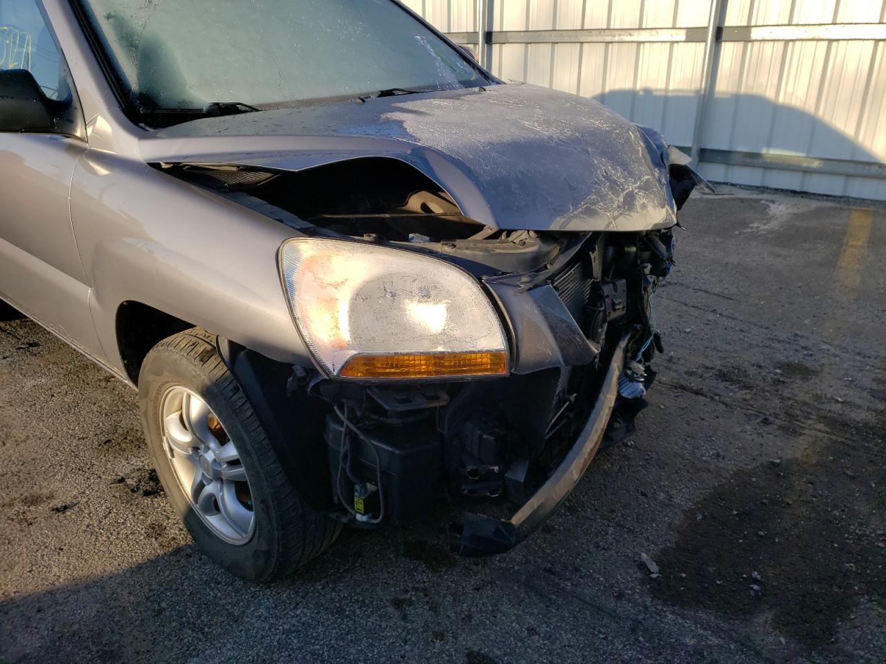 Photo 9 from auction – 2008 KIA SPORTAGE E with VIN KNDJE723287548798