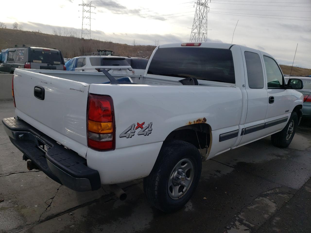 Photo 4 from auction – 2001 CHEVROLET SILVERADO with VIN 1GCEK19T81E137582